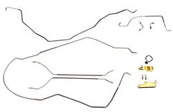 The Stop Shop Complete Brake Line Sets for 1968 CHEVY II - X1968PV4