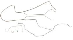 The Stop Shop Complete Brake Line Sets for 1968 CHEVY II - X1968RD