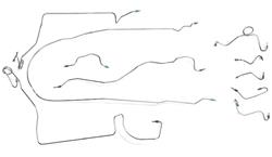 The Stop Shop - Brake Lines, Direct Fit for 1979-1983 PICKUP - Y79LB