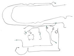 The Stop Shop Brake Lines, Direct Fit Y87ST
