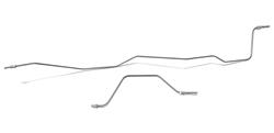 The Stop Shop Rear Brake Lines for 1989-1995 PICKUP - Y874WDR