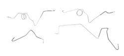 The Stop Shop Brake Lines, Direct Fit Z1979F