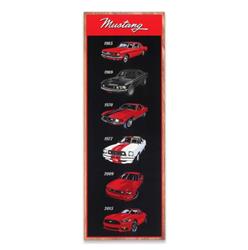 Ford Mustang Evolution Wood Sign 90183005-S