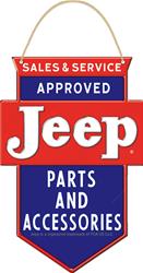 Jeep Parts and Accessories Small Hanging Sign