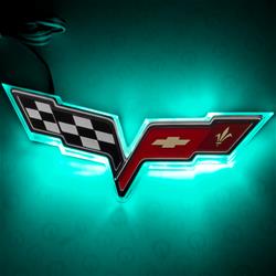Oracle Illuminated Emblems for 2005-2013 CORVETTE - 3098-010