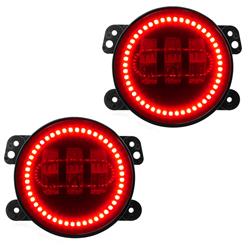Oracle CCFL Pre-Assembled Halo Fog Lights for 2007-2021 WRANGLER, 2018 WRANGLER JK - 5775-003