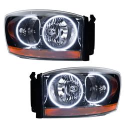 Oracle SMD Pre-Assembled Halo Headlights for 2006 RAM 1500, RAM 2500, RAM 3500 - 7033-001