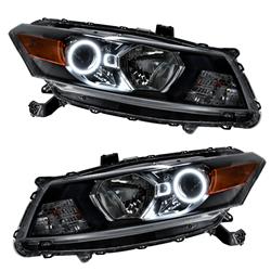Oracle SMD Pre-Assembled Halo Headlights for 2008-2012 ACCORD - 7060-001