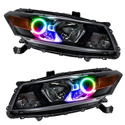 Oracle ColorSHIFT Halo Headlights for 2008-2012 ACCORD - 7060-333