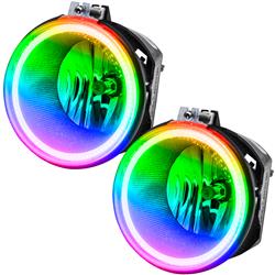 Oracle ColorSHIFT Pre-Assembled Halo Fog Lights for 2005-2010 GRAND CHEROKEE - 7069-333