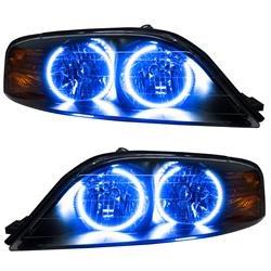 Oracle SMD Pre-Assembled Halo Headlights for 2000-2002 LS - 7082-002