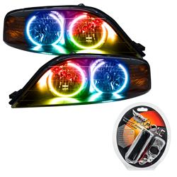 Oracle SMD Pre-Assembled Halo Headlights for 2000-2002 LS - 7082-330