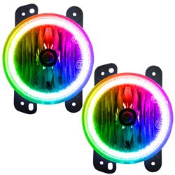 Oracle SMD Pre-Assembled Halo Fog Lights for 2010-2015 WRANGLER - 7159-333