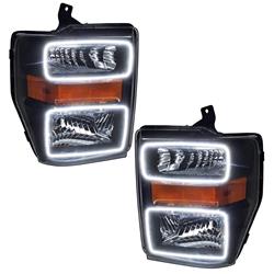 Oracle SMD Pre-Assembled Halo Headlights for 2008-2010 F-250 SUPER DUTY, F-350 SUPER DUTY - 7190-001