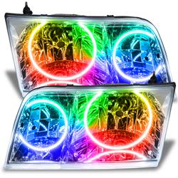 Oracle SMD Pre-Assembled Halo Headlights for 1998-2011 CROWN VICTORIA - 7724-330