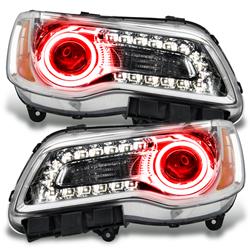 Oracle SMD Pre-Assembled Halo Headlights for 2011-2014 300 - 7728-003