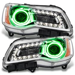 Oracle SMD Pre-Assembled Halo Headlights for 2011-2014 300 - 7728-004