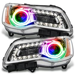 Oracle SMD Pre-Assembled Halo Headlights for 2011-2014 300 - 7728-330