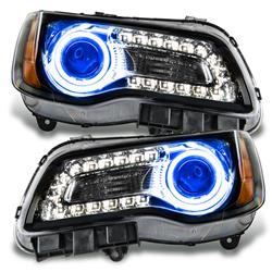 Oracle SMD Pre-Assembled Halo Headlights for 2011-2014 300 - 7729-002