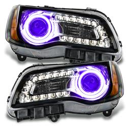 Oracle SMD Pre-Assembled Halo Headlights for 2011-2014 300 - 7729-007