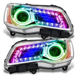 Oracle SMD Pre-Assembled Halo Headlights for 2011-2014 300 - 7730-330