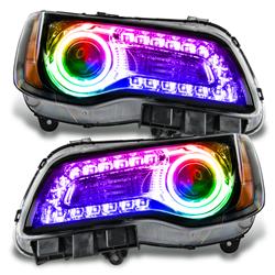 Oracle SMD Pre-Assembled Halo Headlights for 2011-2014 300 - 7731-330