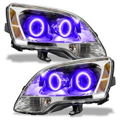 Oracle SMD Pre-Assembled Halo Headlights for 2008-2012 ACADIA - 7732-007