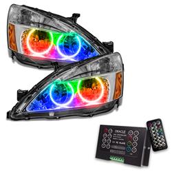 Oracle SMD Pre-Assembled Halo Headlights for 2003-2007 ACCORD - 7740-333