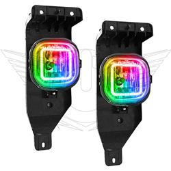 Oracle ColorSHIFT Pre-Assembled Halo Fog Lights for 2005-2007 F-250 SUPER DUTY, F-350 SUPER DUTY - 8181-333