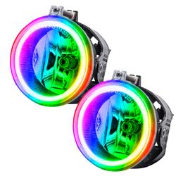 Oracle ColorSHIFT Pre-Assembled Halo Fog Lights for 2011-2016 PATRIOT - 8195-333