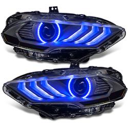 Oracle Black Series Dynamic ColorSHIFT LED Headlights 8204-332