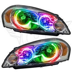 Oracle ColorSHIFT Halo Headlights for 2006-2013 IMPALA, 2014-2016 IMPALA LIMITED - 8898-333