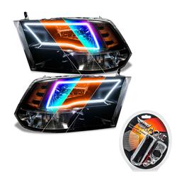 Oracle SMD Pre-Assembled Halo Headlights for 2011-2018 1500, 2009-2010 RAM 1500 - 8906-330
