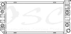OSC Automotive Radiators 1218