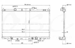 OSC Automotive Radiators for 2007-2011 ELEMENT - 13015