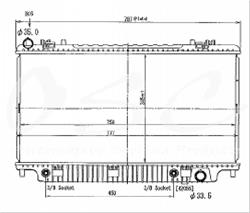 OSC Automotive Radiators for 2008-2009 G8 - 13043