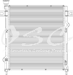 OSC Automotive Radiators for 2008-2012 LIBERTY - 13071