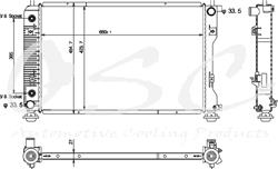 OSC Automotive Radiators for 2008-2009 EQUINOX, TORRENT - 13103