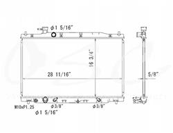 OSC Automotive Radiators for 2010-2011 CR-V - 13161