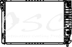 OSC Automotive Radiators for 2001-2004 CORVETTE - 2611