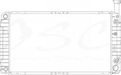 OSC Automotive Radiators 2712