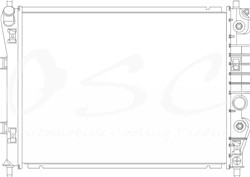 OSC Automotive Products - Radiators for 2005-2012 CORVETTE - 2934