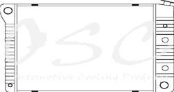 OSC Automotive Radiators 729