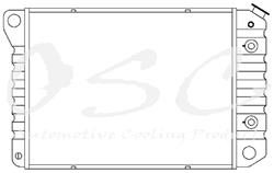 OSC Automotive Radiators 840