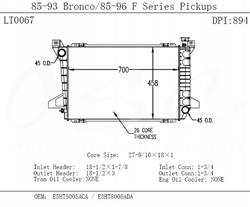OSC Automotive Radiators 894