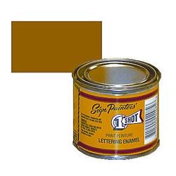 1 Shot Lettering Enamel 0.5 pint Gloss Beige/Tan 117L-HP