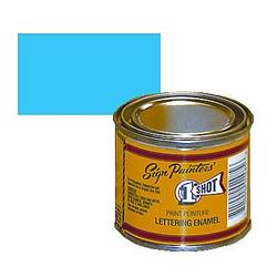 1 Shot Lettering Enamel 0.5 pint Gloss Blue 153L-HP