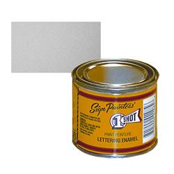 1 Shot Lettering Enamel 0.5 pint Gloss Gray/Silver 193L-HP