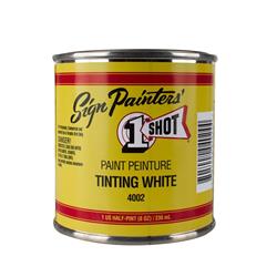 1 Shot Tinting 1 Quart Gloss White 4002-LHP
