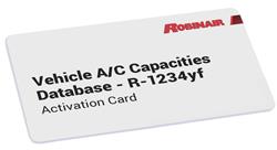 OTC Robinair Vehicle A/C Capacities Database Cards 34002